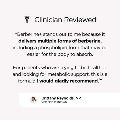 Berberine Supplement with Berbevis for Metabolic Health Support. Higher Strength for Blood Sugar Already in the Normal Range and Body Composition. By Nutritionist Jessica Sepel