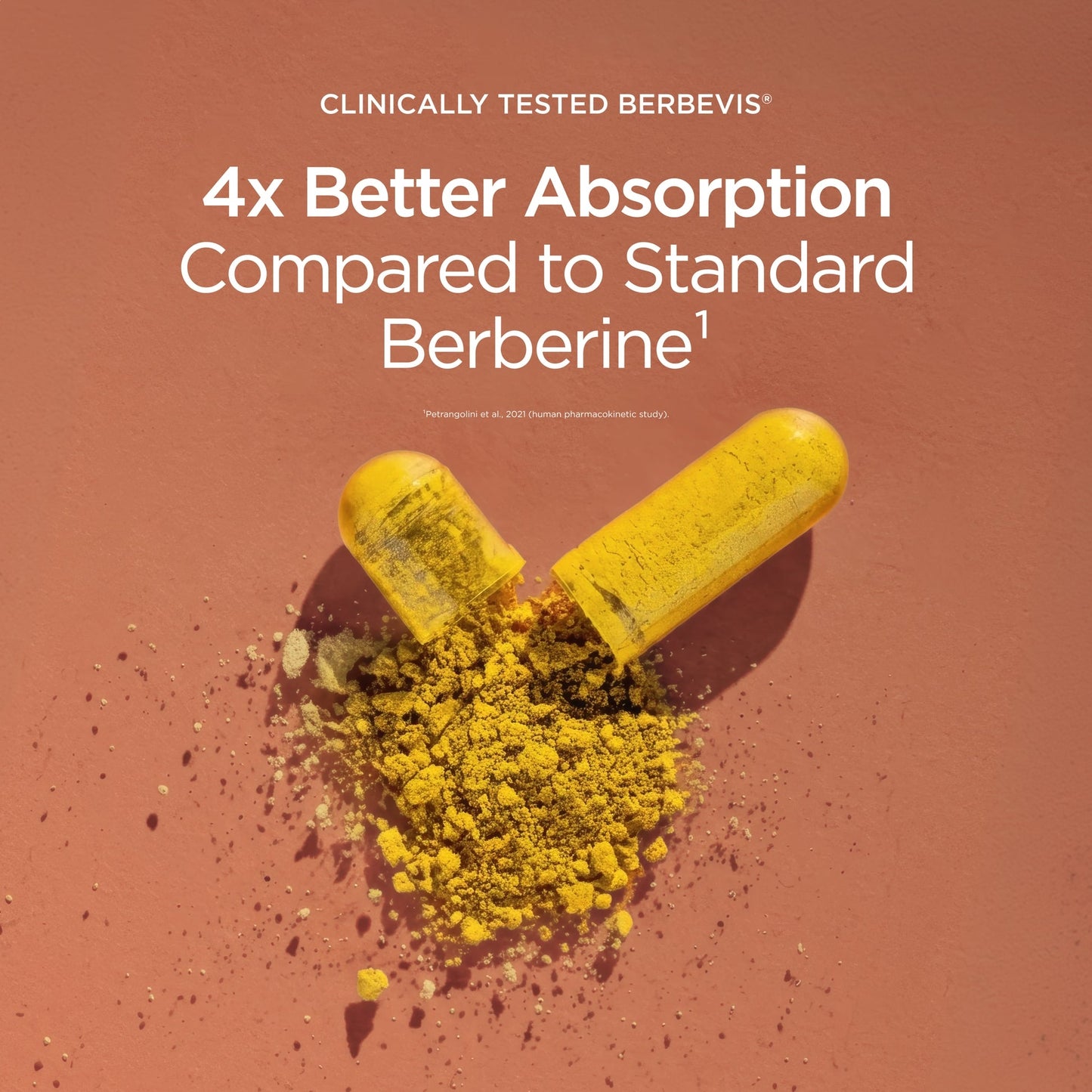 Berberine Supplement with Berbevis for Metabolic Health Support. Higher Strength for Blood Sugar Already in the Normal Range and Body Composition. By Nutritionist Jessica Sepel
